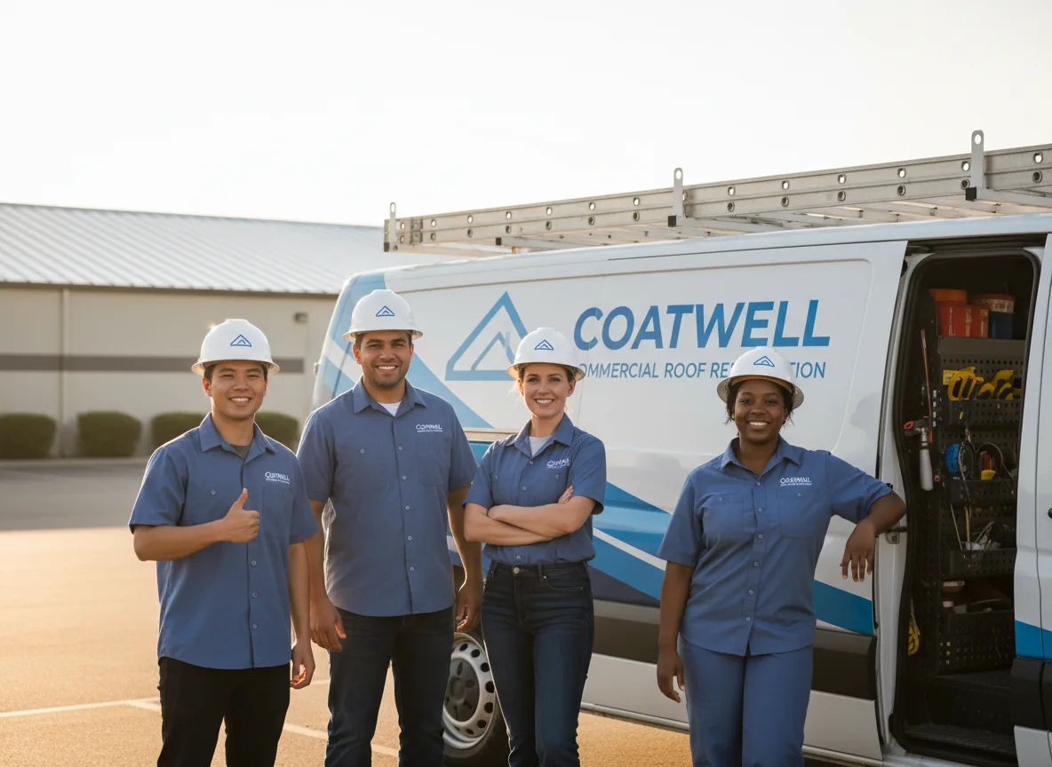 Commercial roof coating company in Rowe, VA